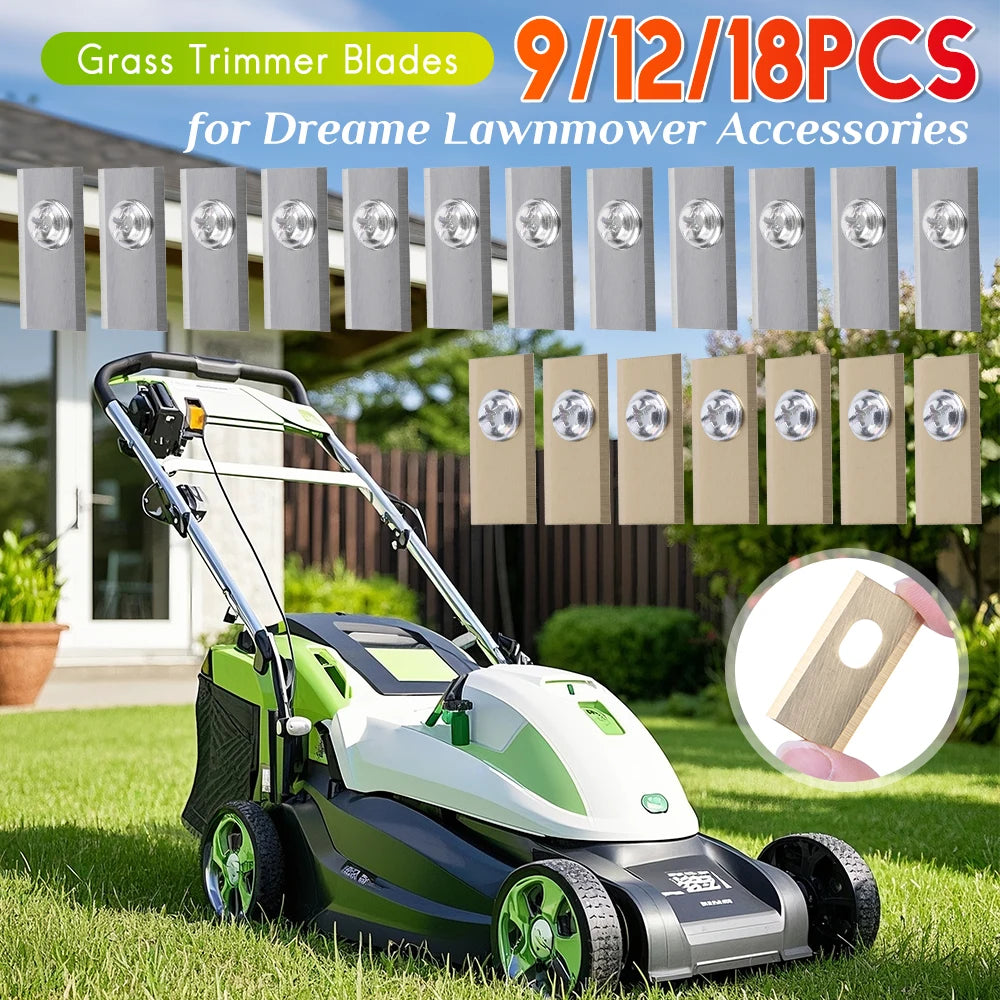 Lawn Mower Cutting Blade Stainless Steel Cutter Single Hole Dreame
