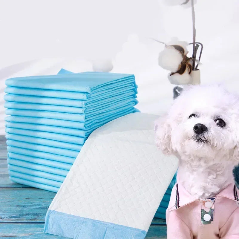 Super Absorbent Pet Diaper Training Pee Pads Urine Nappy Mat Cats Dog Diapers Mat Disposable Quickdry Clean Cushion Pet Supplies Zpaxo