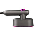 50ML Mini Handheld Steam Iron 40W Foldable Wet Dry Ironing Machine Household Travel Fast Heating for Clothes Fabric Wrinkle Zpaxo grey US plug