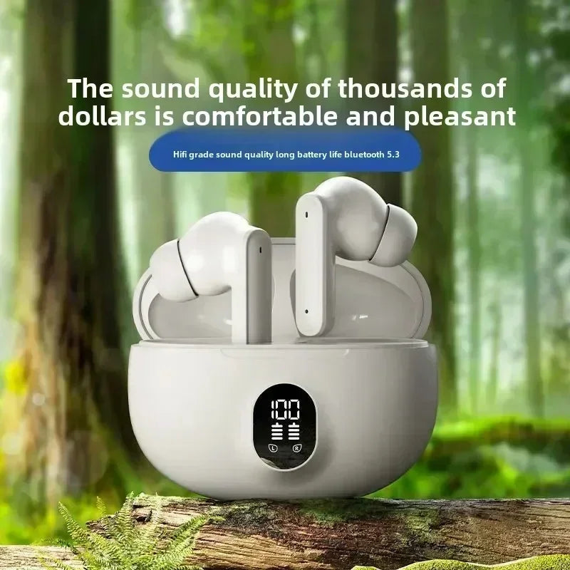 TWS Wireless Headphones Game Bluetooth Microphone Noise Reduction