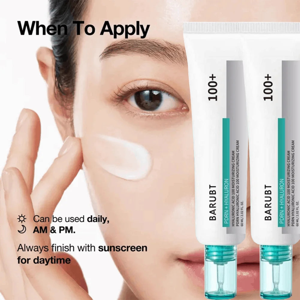 BARUBT PDRN+ Hyaluronic Acid Face Cream Triple Moisturizer 60ml Face Moisturizer Cream Zpaxo