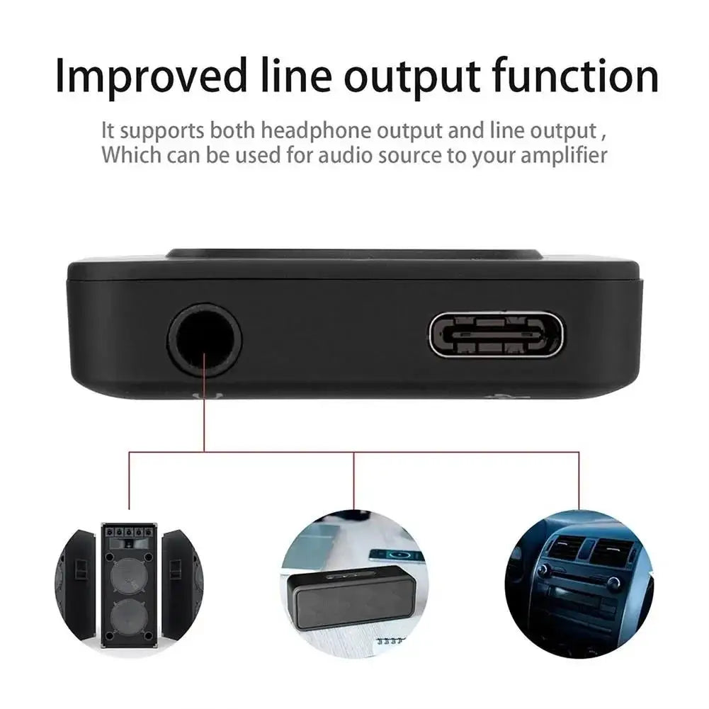 Portable Mini MP3 Player Hifi Music Walkman 5 4 Bluetooth Support