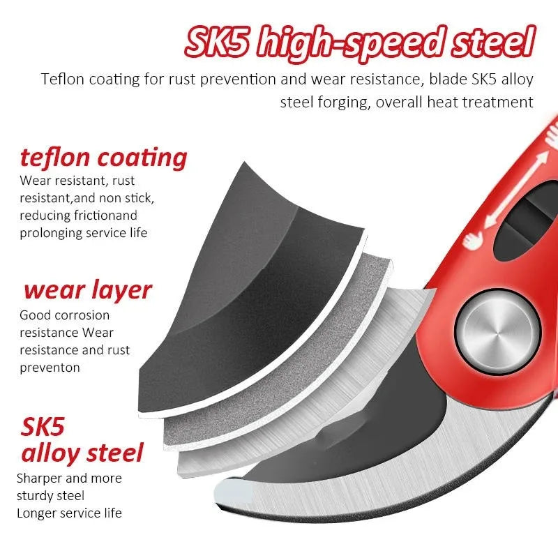 SUITU SK5 Garden Pruning Shears – Sharp Branch Cutter