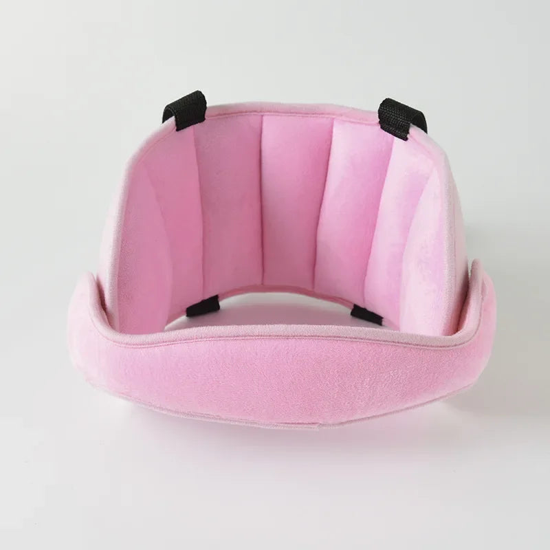 Child Safety Car Seat Head Fixing Belt Baby Sleep Aid Protector Zpaxo Pink