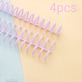 30-Hole Plastic Binder Spine – Cuttable DIY Notebook Binding