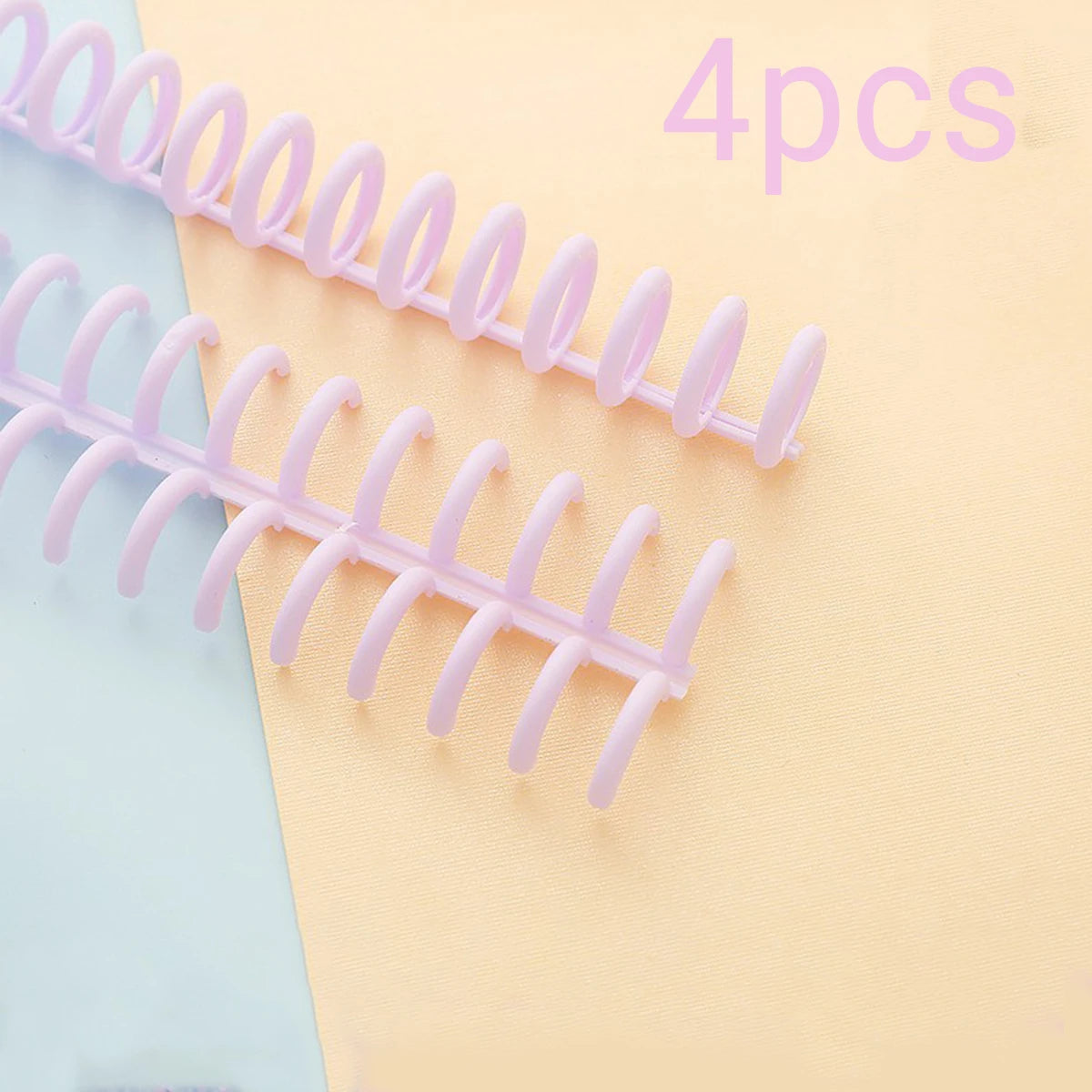 30-Hole Plastic Binder Spine – Cuttable DIY Notebook Binding