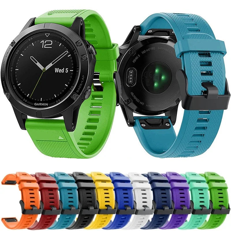 Watch Strap Replacement Wristband Garmin Fenix 3 HR 5 5S Outdoor