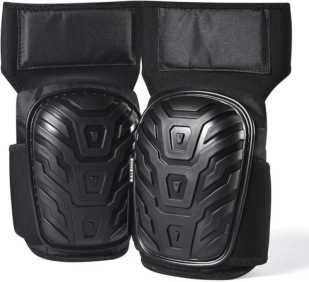 Professional Knee Pads Work Heavy Duty Foam Padding Gel Construction Zpaxo black