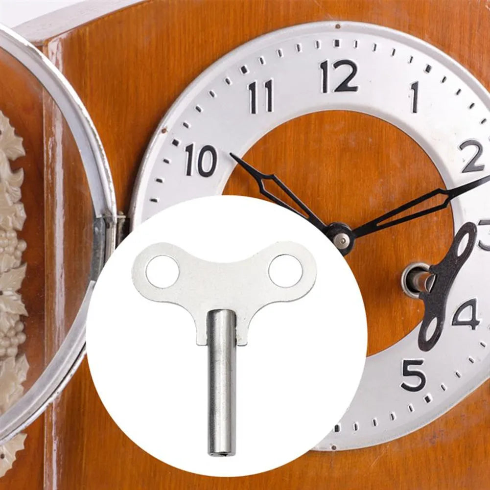 Steel Clock Key Metal Sturdy Tools Winding Chain Repair Tool Home
