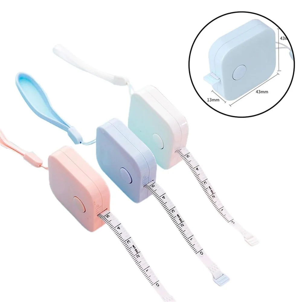 1 5m Small Tape Measure Portable Plastic Weight Management Medical Zpaxo