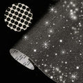 DIY Bling Self-adhesive Gem Stickers Crystal Rhinestones Sticker Car Zpaxo black