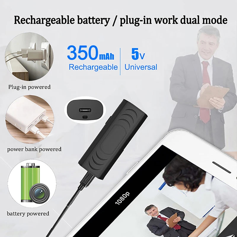 Wireless Security Camera 1080P HD Rechargeable Battery Powered Wifi