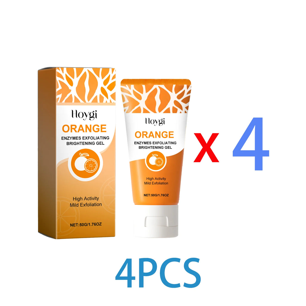 Gentle Exfoliating Blackhead Gel with Niacinamide Pore Minimizing Face Cleanser Oily Dry Sensitive Skin Smooth Bright Skin 50g Zpaxo 4PCS Family Pack