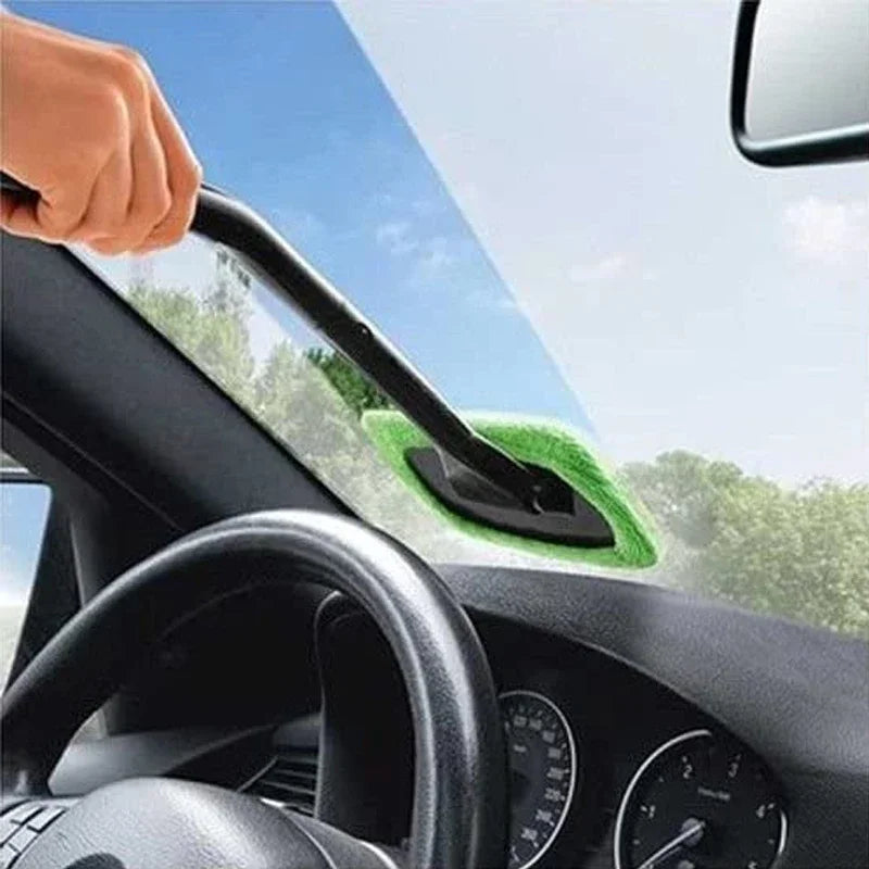 Car Window Cleaning Brush Windshield Washing Tool Long Handle Wiper