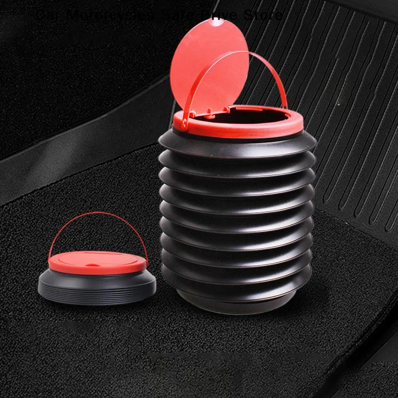 Multifunction Foldable Bucket Car Trash Can Outdoor Camping Waste