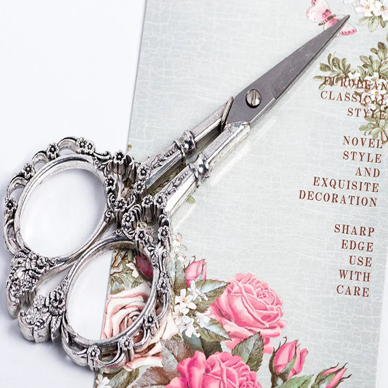 Stainless Steel Nail Scissor Retro Finger Toe Dead Skin Remover