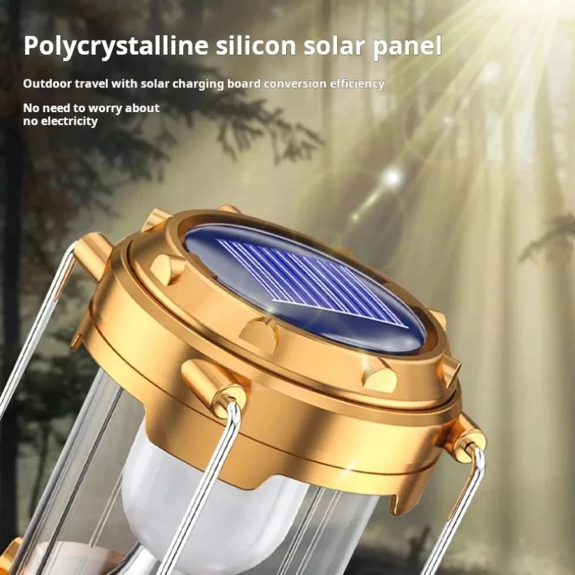 Camping light, solar multifunctional camping light, tent light, work light, outdoor lighting, portable horse light Zpaxo
