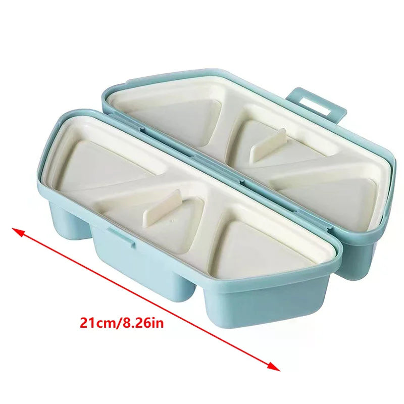 For Kids Sushi Making Kit 6 In 1 Trilater Form For Rice Ball Sushi Mould Sushi Bento Box Kitchen Party Supply Mold Zpaxo