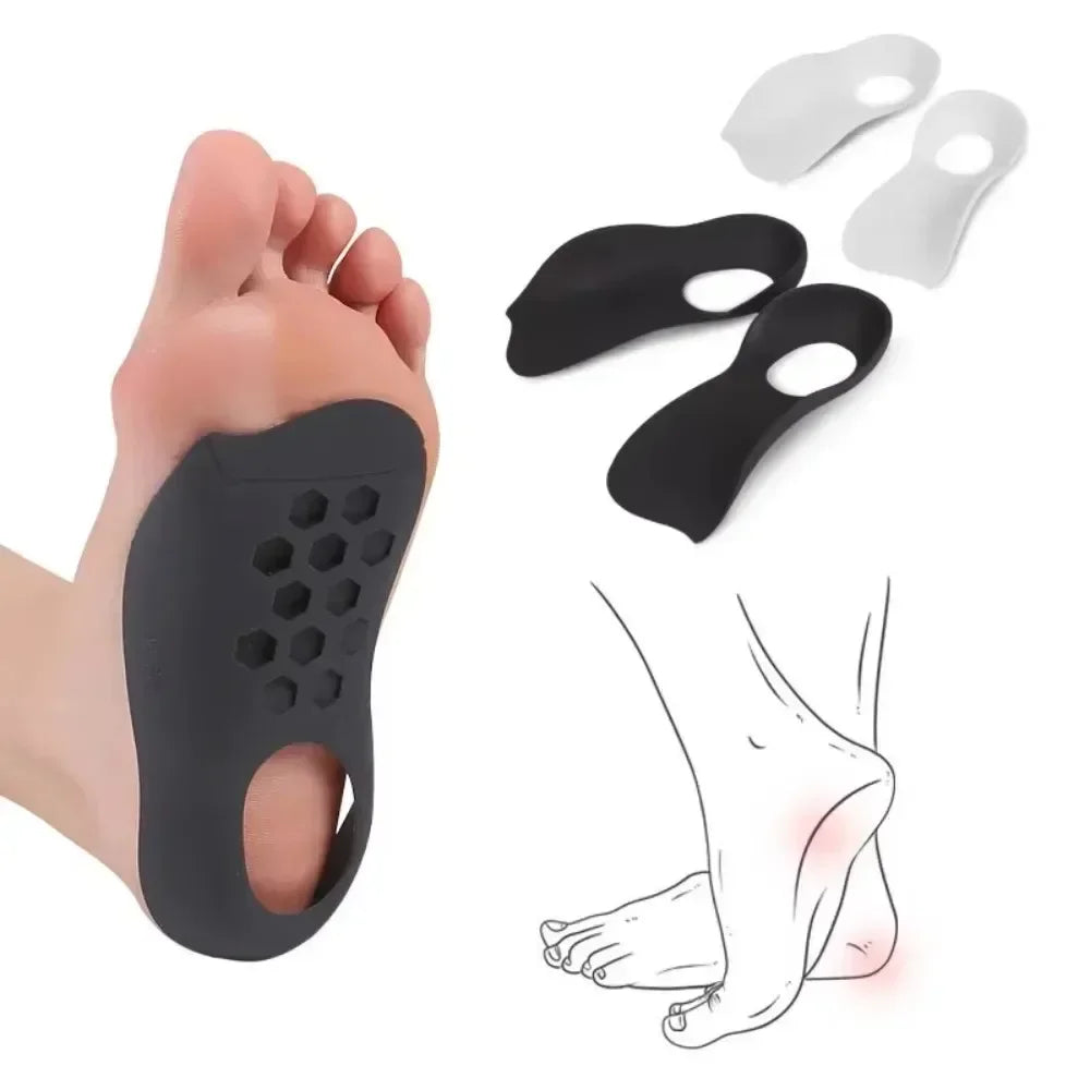 1 Pair Orthotic Insoles For Flat Feet O-Shaped Legs And Plantar Fasciitis - Unisex Arch Support Shoe Inserts Zpaxo