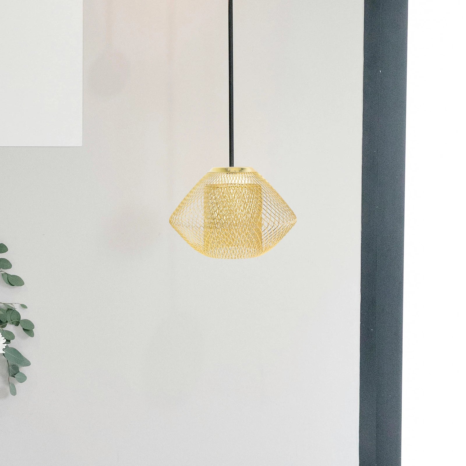 Double Layer Hollow Metal Lampshade Golden Decorative Light Cover Zpaxo