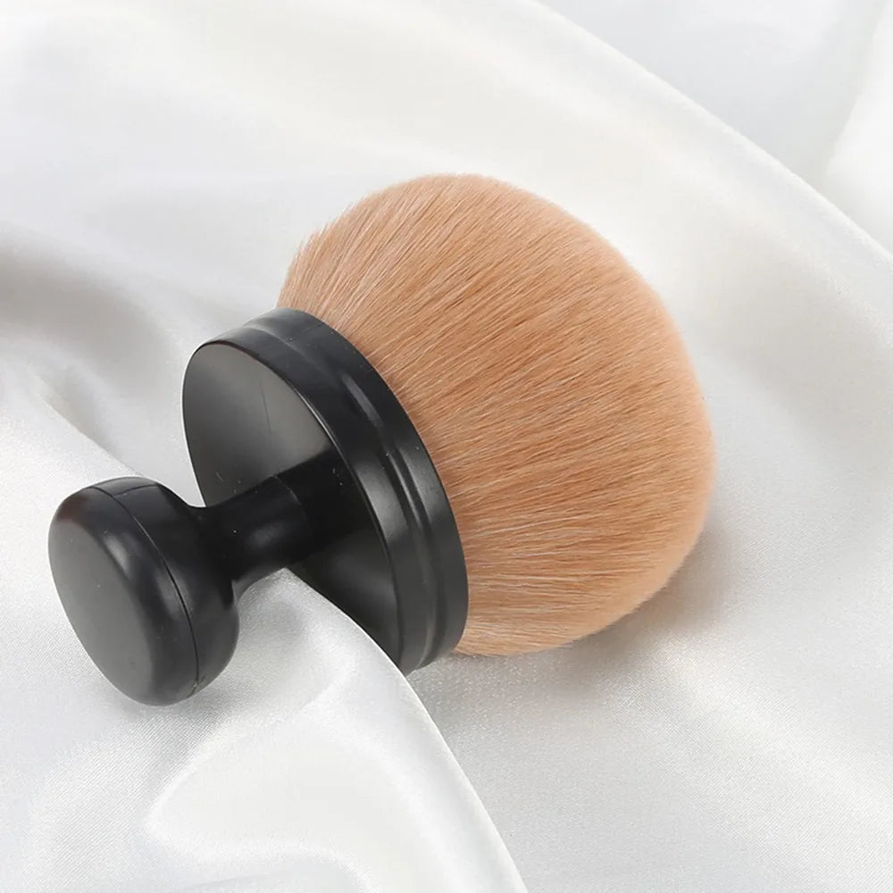 Extra Large Body Makeup Brush Soft Synthetic Hair Professional Self Zpaxo Black