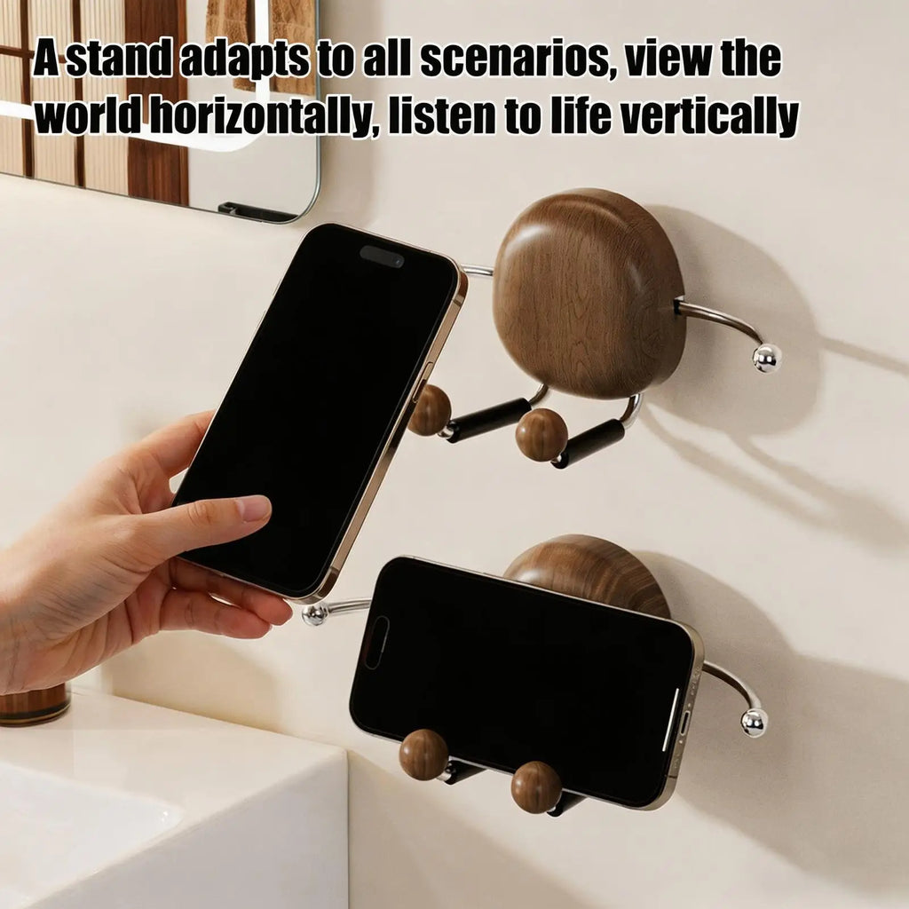 Shower Phone Holder Waterproof Suction Cup Cellphone Bracket Rotating Shower Phone Mount for Bathroom Bathtub Glass Mirror Zpaxo