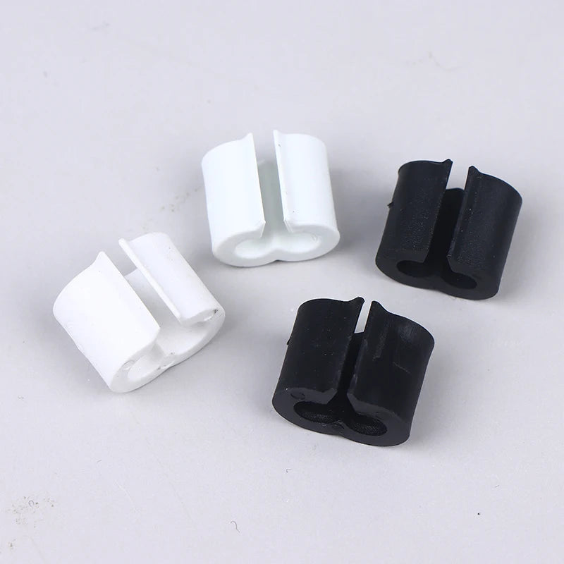100 Plastic Connectors Y-shape Crafted Linking Wire Mesh Pet Cages Zpaxo