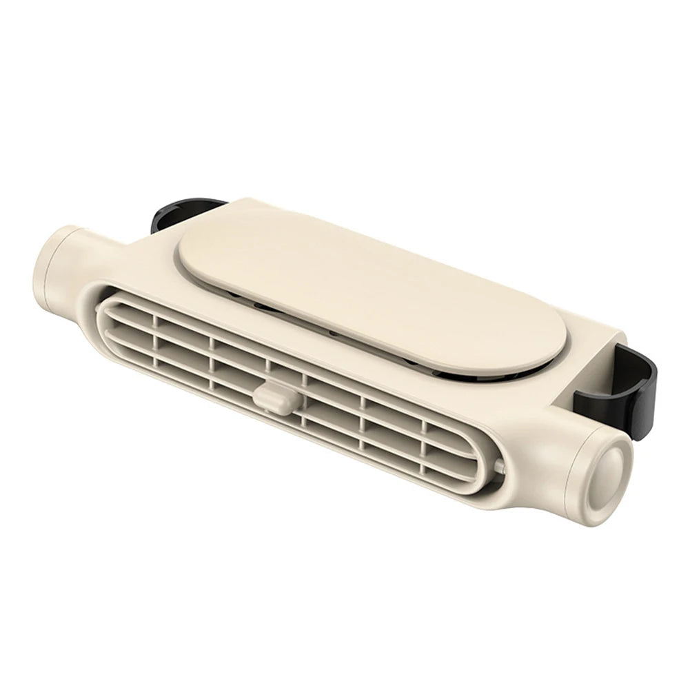 Car Headrest Cooling Air Fan 3 Speeds Adjustable Interior Rear Cooler
