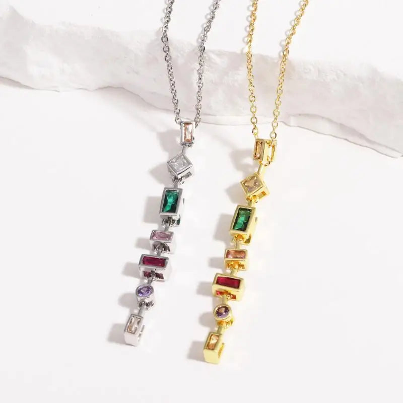 High-end Y-design Long Tassel Female Necklace Fashionable Zircon Zpaxo