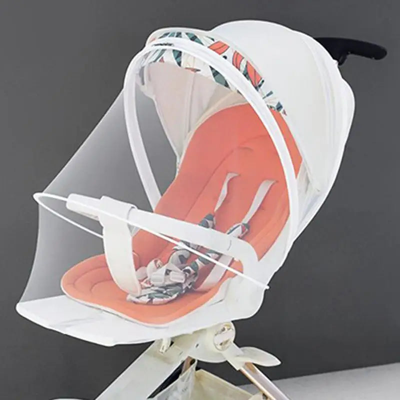 Baby Net Baby Crib Net Two-Way Zippers Foldable Protection Barrier Sun Shade For Playpen Bed Camping Play Jogging Toddler Zpaxo