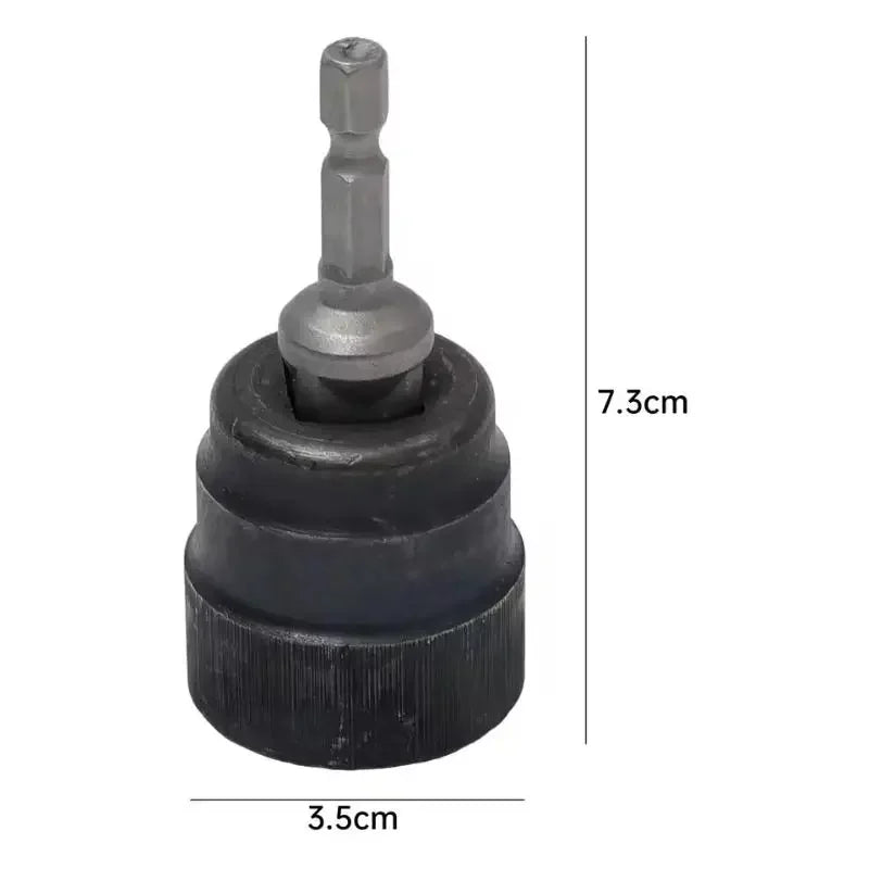 Scissor Jack Adapter Socket Universal Chrome Vanadium Steel Electric Impact Drill Ratchet Wrench Car Jack Lifting Tool Accessory Zpaxo indigo
