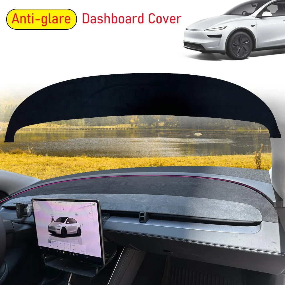 Car Juniper 2026 2025 Center Console Cover Pad Suede Anti-scratch Zpaxo