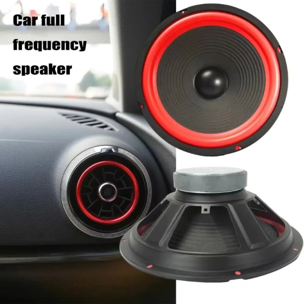 Universal Car 4 Ohms Speakers Durable Non-deforming Coaxial Subwoofer Zpaxo