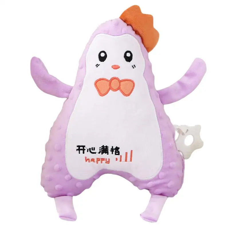 Baby Soother Soother Stuffed Animal Soft Comfortable Sensory Plush Doll Calming Bedtime Nursery Decor For Early Developmental Zpaxo