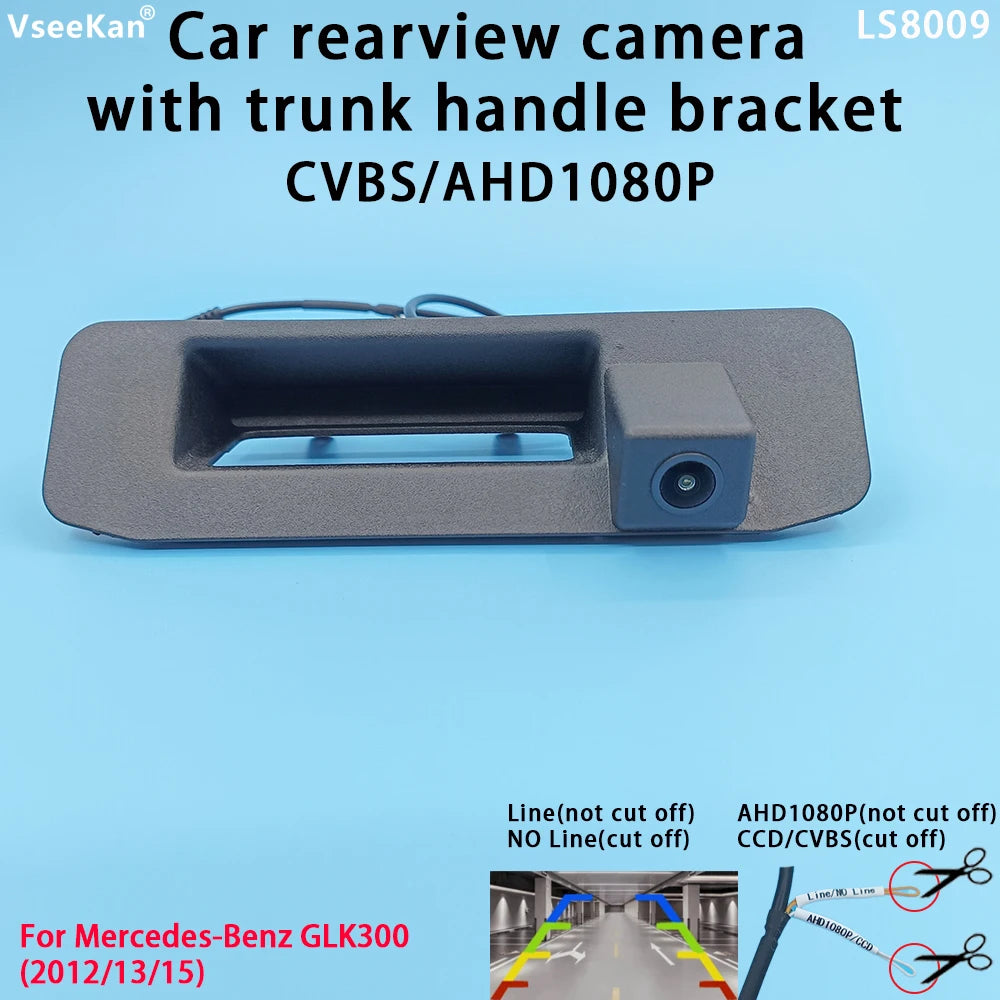 Rear View Camera AHD 1080P Mercedes Benz GLK GLA GLC GLE ML A180 A200