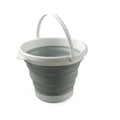 Folding Bucket Portable Silicone Plastic Saves Space Durable Suitable