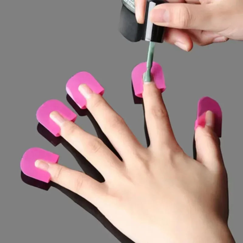 G-Curve Nail Polish Protector Shields | 10 Sizes, 26-Pc Set