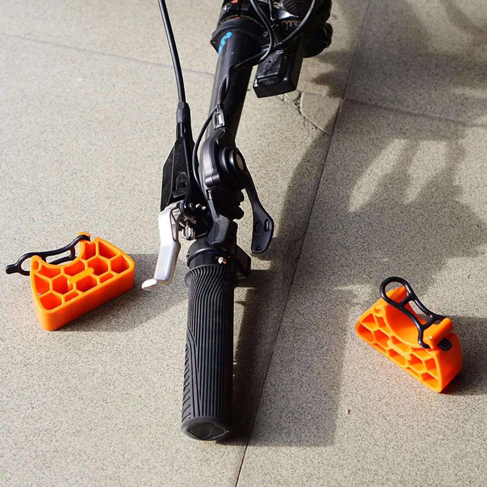 Handlebar Support For Bikes Riding Brake Handle Holder For Upside Down Placement Biking Handlebar Supplies For Maintenance Zpaxo