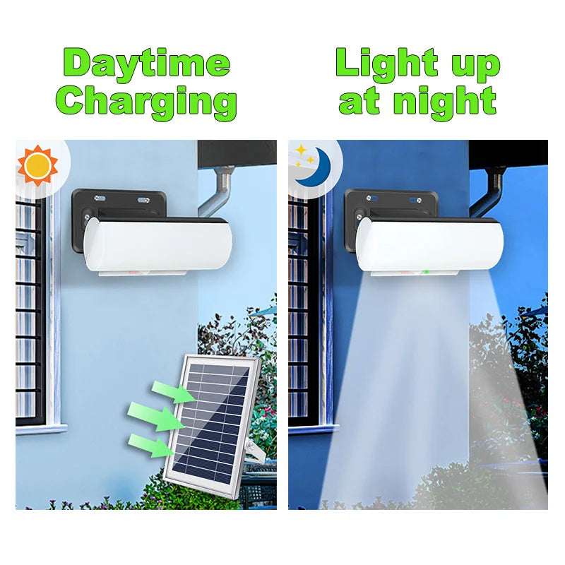 Outdoor Solar Lamp Motion Detector Dimmable 2700K 4500K 6000K Indoor Zpaxo