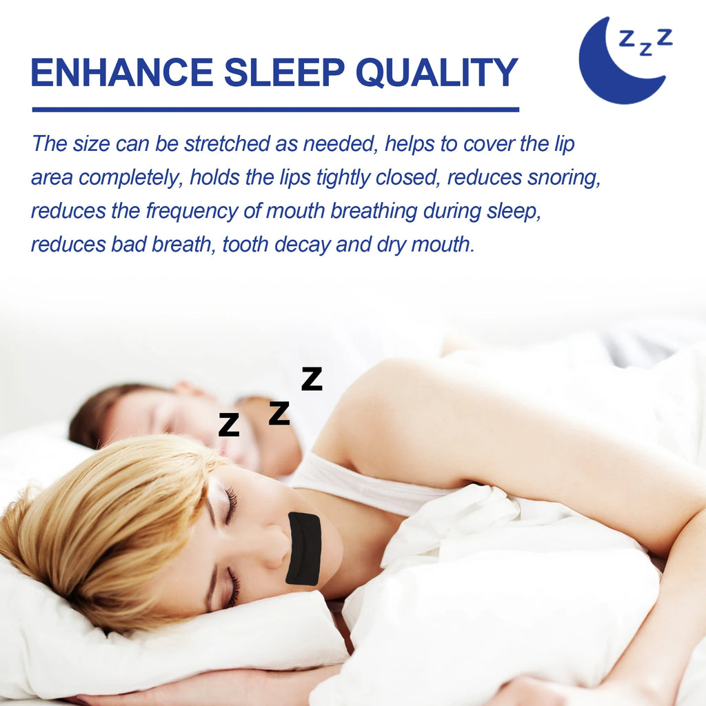 Anti Snoring Mouth Tape – 30 Sleep Strips for Nose Breathing Anti Snoring Sleep Strip Zpaxo