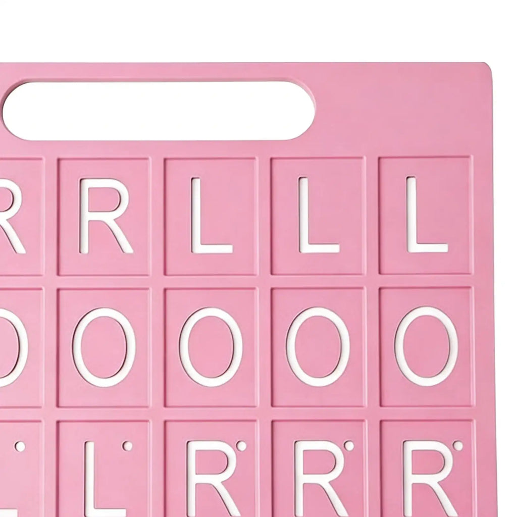 Solo Mahjong Board Practice Tiles 24 Slots Portable Fun Games Mahjong Practice Board Training Tool for Vacation Camping Zpaxo