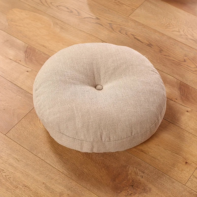 Contemporary Floor Cushion Hand Wash Only No Print Polyester Filling