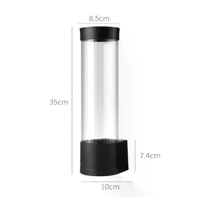 Disposable Paper Cup Dispenser Extractor Wall Mounting Plastic Holder Zpaxo