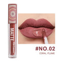6Colors Matte Lipstick Waterproof Velvet Texture Liquid Lip Gloss