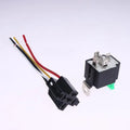 24V 30A Car Relay 4/5 Pin SPST Pre-Wired Socket with Fuse