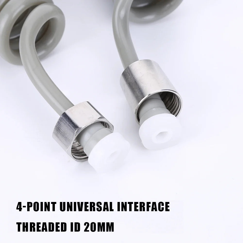2 3 4 Meters Spring Shower Hose Flexible Telephone Line Water