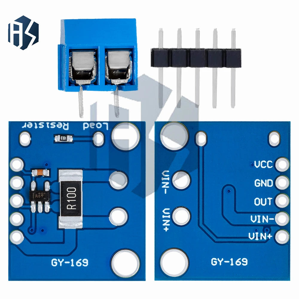 GY-169 INA169 High-precision Analog Current Sensor Module 0-5A AC DC Zpaxo