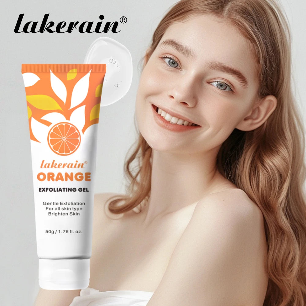 Lakerain Exfoliating Gel – Brightening Face Scrub 50g Exfoliating Face Scrub Zpaxo