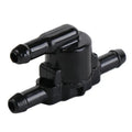 Automobile Wiper Nozzles Plastic 3-way Valve Washer Nozzles Wiper Blade Car Windscreen Washer Water Spray Jets Car Check Valve Zpaxo black