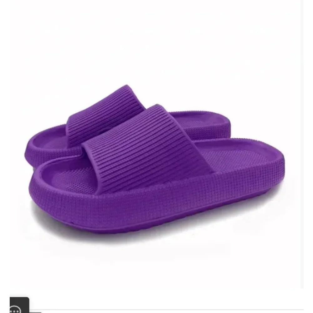 Woman Summer Slippers Women Thick Indoor Home Eva Soft Sole Pillow
